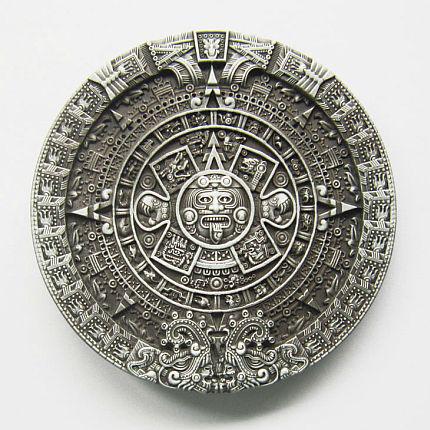 Kalendarz Aztekw, MAJW klamra stare srebro