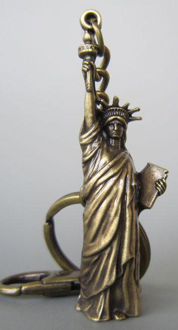 Statua Wolnoci USA brelok 3D brzowy
