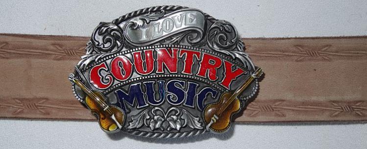 Country Music klamra do paska