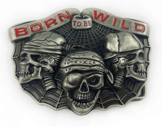 Born To Be Wild, skull klamra