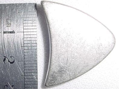 Kocwka metalowa 30mm, 309 stare srebro