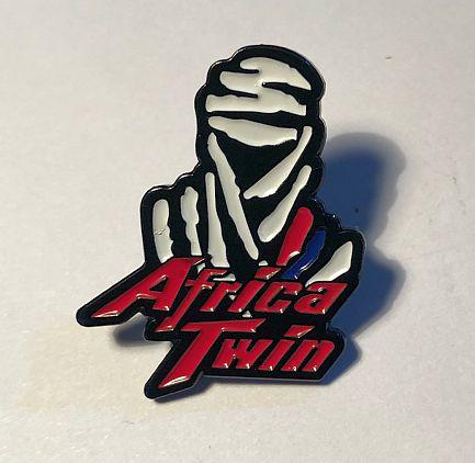 Africa Twin motocykl motor odznaka przypinka na pins wpinka