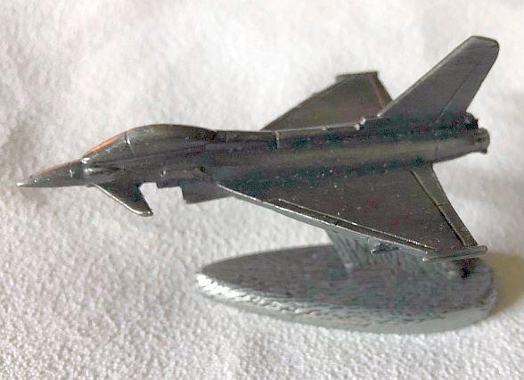 EFA Euro Fighter metalowy model na statywie